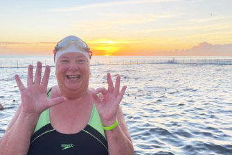 DiAnne McDonald kept one New Year’s resolution this year: to swim a kilometre in an ocean pool every day in 2021.
