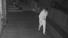 The man confronted a group of teens allegedly trying to steal a car.