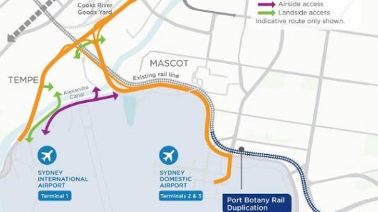 Taxpayers and not tolls to pay for $2.6b motorway to Sydney Airport