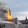 Denmark’s Notre-Dame moment: Fire engulfs Old Stock Exchange filled with priceless art
