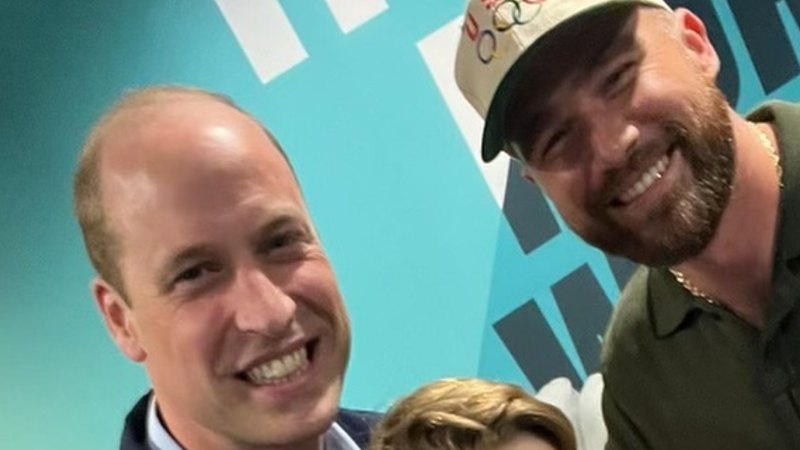Travis Kelce shares his thoughts on meeting Prince William backstage