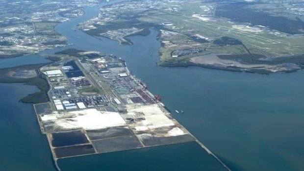 A man has died at the Port of Brisbane.