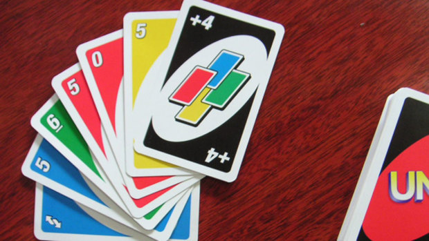 Uno cards.