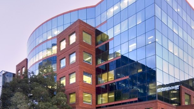 Wentworth Plaza, at 9 Wentworth Street, Parramatta, is part of five office assets being sold by Charter Hall.