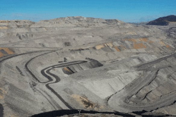 The Mount Arthur coal mine near Muswellbrook in the Upper Hunter.