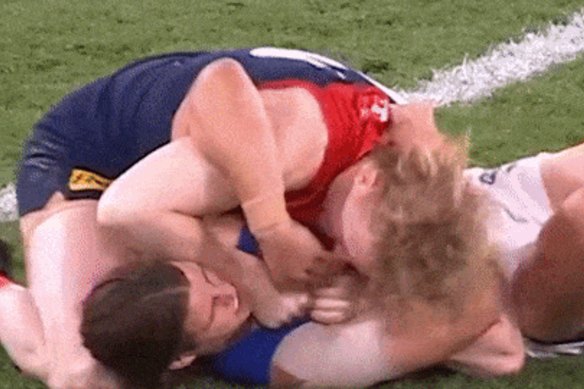 The incident in question.