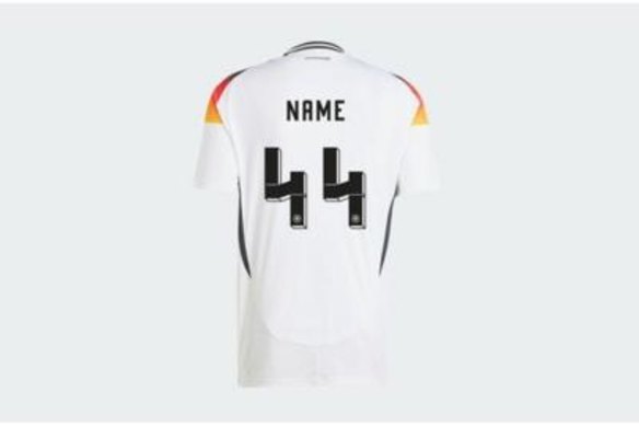 German fans will no longer be able to order jerseys with the customised No.44.
