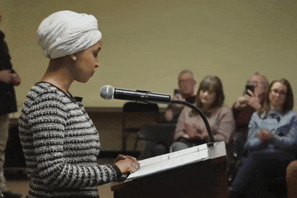 Minnesota Democrat Ilhan Omar was attacked.