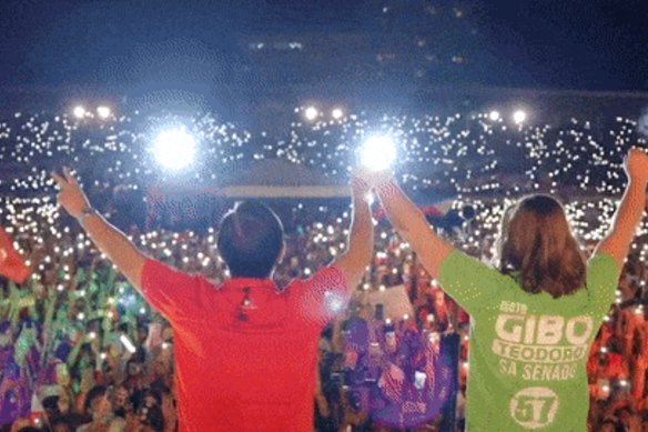 Ferdinand Bongbong Marcos appeared after eight hours to a rockstar reception. 