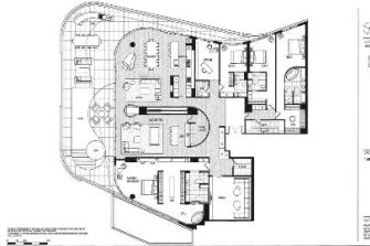 Draft plans developed by JD Group depicting the apartment.