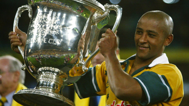 George Gregan was the last Wallabies captain to lift the Bledisloe Cup, back in 2002. 