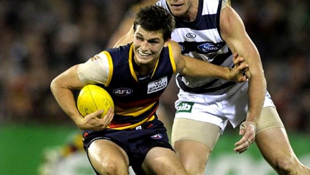 Phil Davis in his Crows days.