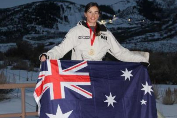 Jakara Anthony in earlier days.