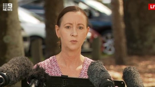 Annastacia Palaszczuk, Yvette D’Ath and Sonya Bennett give a COVID-19 update on March 14, 2021.