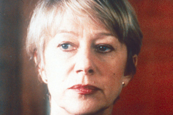 Helen Mirren as DI Jane Tennison in Prime Suspect.