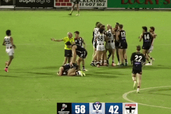 Lance Collard will face VFL match review scrutiny.