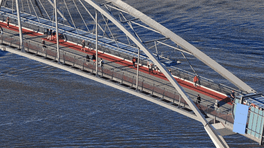 It’s easier to get around on foot in Brisbane’s inner suburbs, a report says.