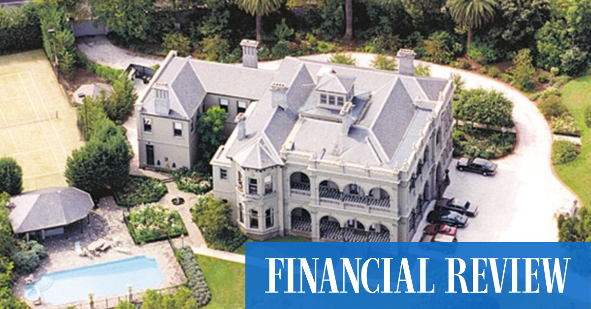 Luxury property: Toorak, where the rich go to ground, set for first $100m house sale - Vimarsana News