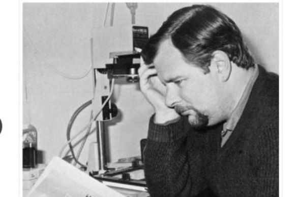 Melbourne editor John Bangsund on September 21, 1968 in Sassafras.