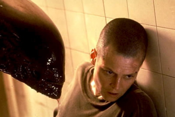 Sigourney Weaver in Alien 3. 