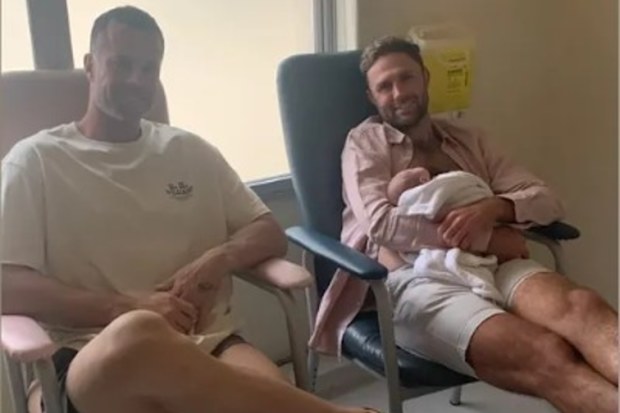 Mark Hutchings announced the sudden death of his partner Hannah just two days after the birth of their daughter Sofia.