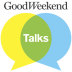 Metro homepages only. CTA strap - Good Weekend Talks 