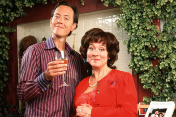 Bring back Posh Nosh with Richard E Grant and Arabella Weir!