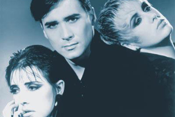 Human League: Catherall, Oakey and Sulley.