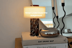 The lamp is made of solid marble and only costs $19