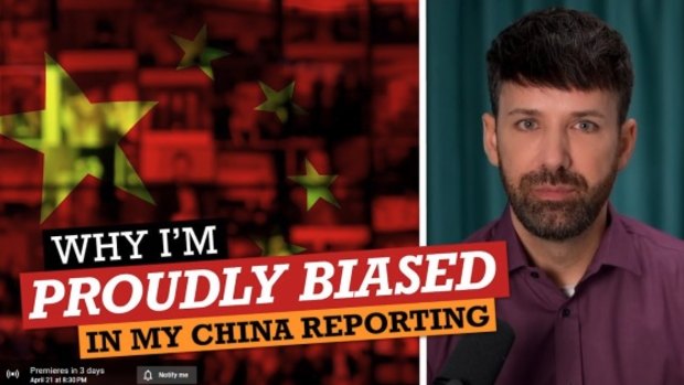 Andy Boreham, a Chinese social media influencer from New Zealand.