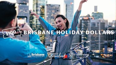 A promotional image from the Queensland Holiday Dollars promotion in 2021.