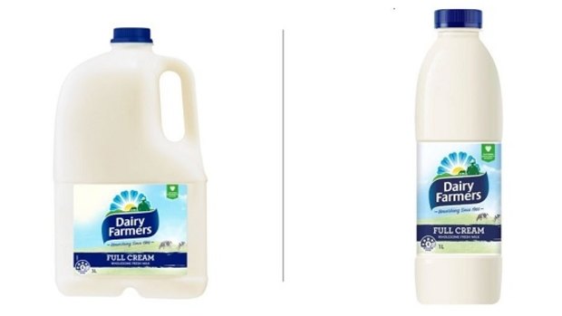 Supermarkets have recalled one-litre and three-litre varieties of Dairy Farmers milk sold in NSW due to a possible E. coli contamination.
