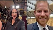 Prince Harry dials into Masterchef Australia during wife Meghan’s appearance as a guest judge. 