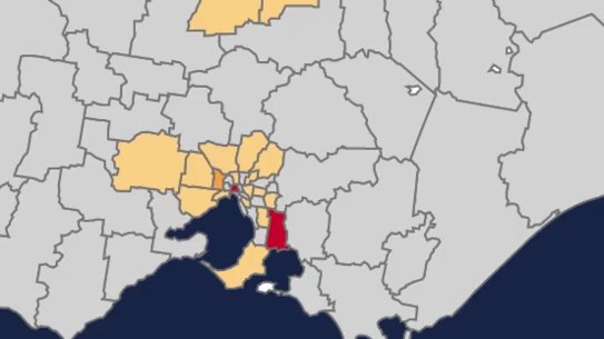 This interactive map lets you see how active coronavirus cases have changed across Victoria since the start of June.