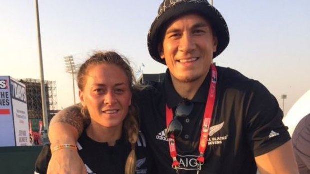 Rugby royalty: Niall and Sonny Bill Williams.