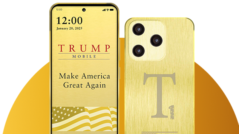 Trump family unveils gold ‘Made in America’ phone, mobile service