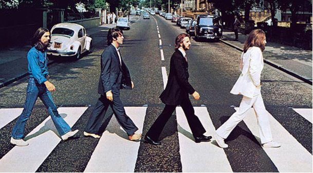 ‘The wizard with the scissors’ dressed Beatles on Abbey Road cover