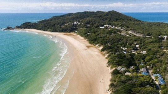 Byron Bay losing its sand gif