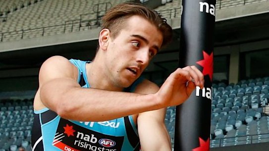 Jordan Gallucci during his draft year.