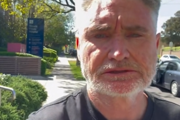 Dave Hughes reveals skin cancer removal