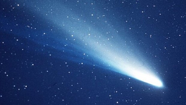 Halley’s Comet started its return journey towards the sun some time at the weekend.