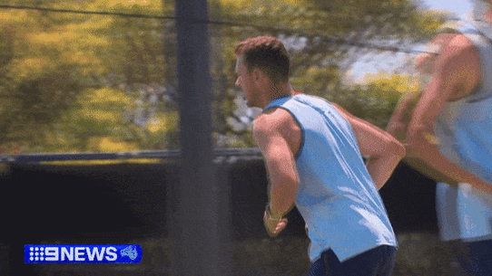 Josh Hazlewood bowling