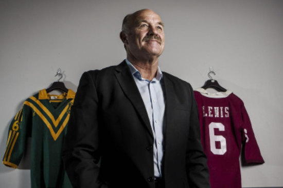 NRL legend Wally Lewis.
