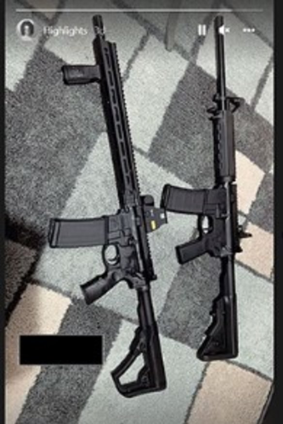 An image from an Instagram account linked to Ramos.