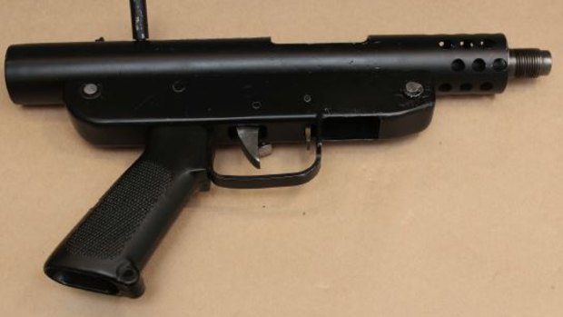 Queensland police have released images of a pistol similar to the one used in the Shane Bowden shooting.