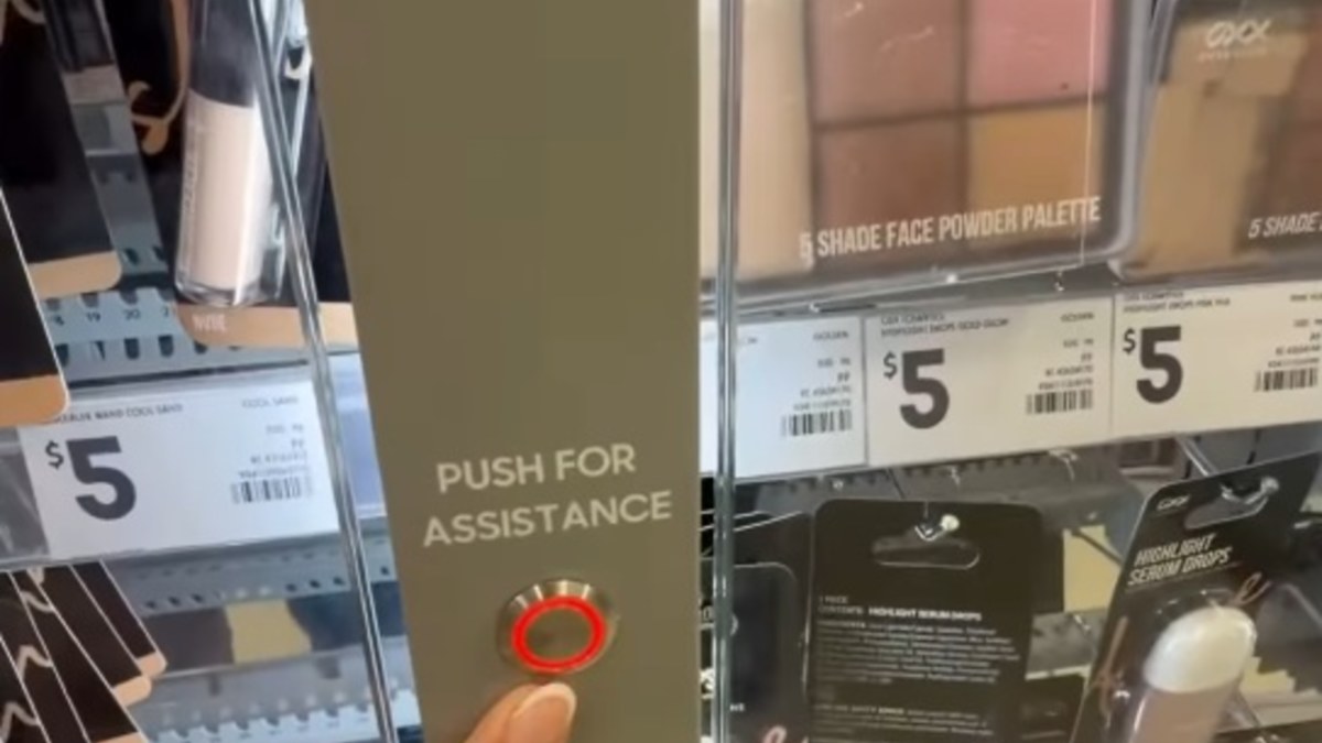 Kmart trials cosmetic products behind security cabinets as retailers under threat