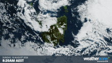 The high-pressure system is bringing fog and chilly temperatures to parts of the country.