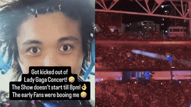 Serial pest booted from Lady Gaga’s Brisbane show before it begins