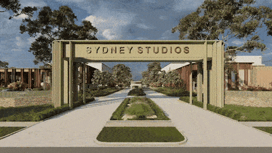 Renders of proposed Oran Park and Sydney Studios. 