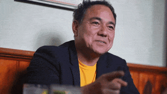 Sam Pang at the Napier Hotel  in Fitzroy.